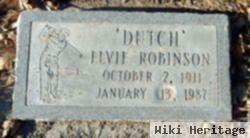 Elvie "dutch" Robinson