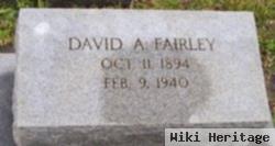 David A Fairley