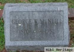 George W Mc Neill