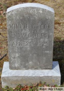 Minnie V Boon