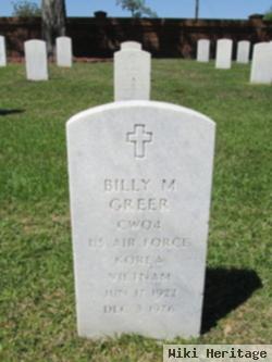 Cwo Billy Max Greer