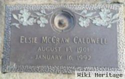 Elsie Lee Mccraw Caldwell