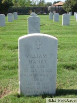 William F Haney