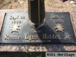 Ronnie Lynn Holden, Jr