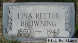 Mary Caroline "lina" Rector Browning