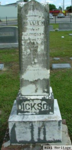 Sally M. Mcneill Dickson