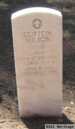 Clifton Wilson