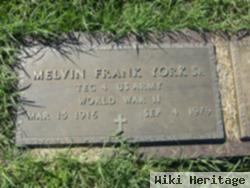 Melvin Frank York, Sr