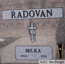 Milka Radovan