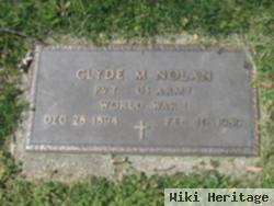 Pvt Clyde M Nolan