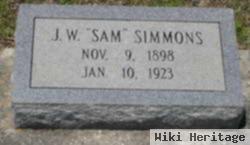 J. W. "sam" Simmons