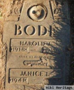 Harold J. Bode