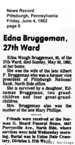 Edna Waugh Bruggeman