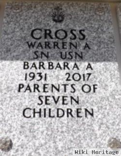 Barbara Ann Jacobs Cross