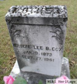 Maudie Lee B. Cox