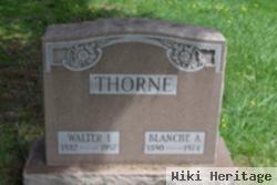 Walter I Thorne