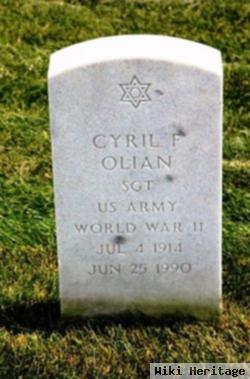 Cyril F Olian