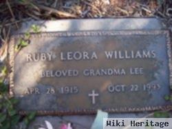 Ruby Leora Burkett Williams