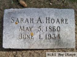 Sarah Amelia Eusden Hoare