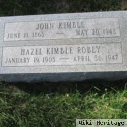 Hazel Marie Kimble Robey