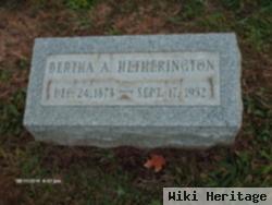 Bertha A Hetherington