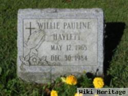 Willie Pauline Haylett