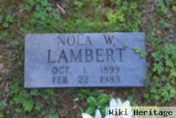 Nola Eva West Lambert