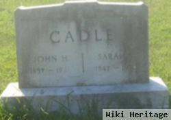 Sarah V Cadle