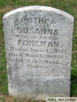 Susanna Foreman