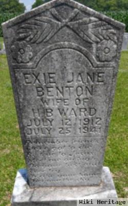 Exie Jane Benton Ward