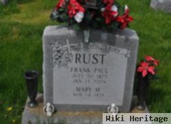 Mary M Rust