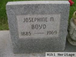 Josephine M Boyd