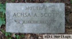 Achsa A. Scott