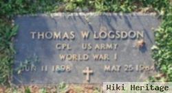 Thomas W Logsdon