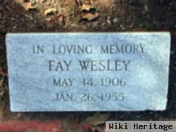 Fay Wesley Mahaney