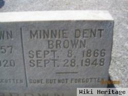 Minnie Dent Brown