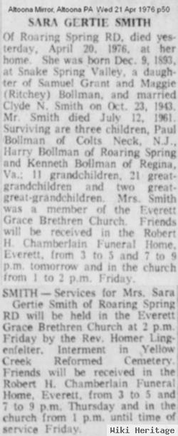 S Gertrude Bollman Smith