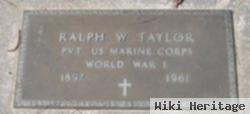 Ralph Waldo Taylor