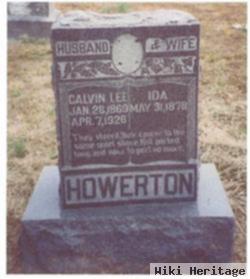 Calvin Leonadis "lee" Howerton