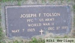 Pfc Joseph F Tolson