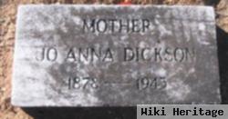 Jo Anna "jodie" Tinch Dickson