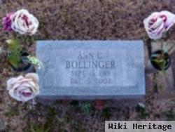 Ann C Bollinger