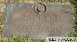 Opal Beatrice Billye Hines Delk