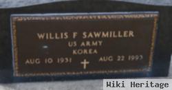 Willis Franklin "bill" Sawmiller