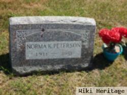 Norma Katherine Heston Peterson