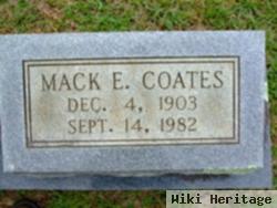 Mack E. Coates