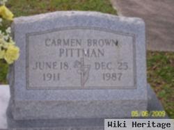 Carmen Brown Pittman