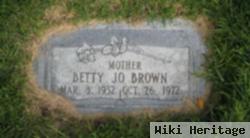 Betty Jo Endsley Brown