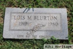 Lois M Blurton