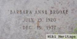 Barbara Ann Brooke